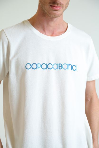 T-shirt Est Copacabana Branco  -1-